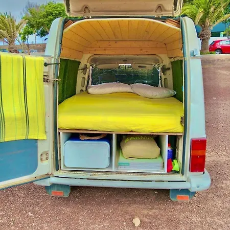 キャンプ場 Vamos A La Playa De Fuerteventura *